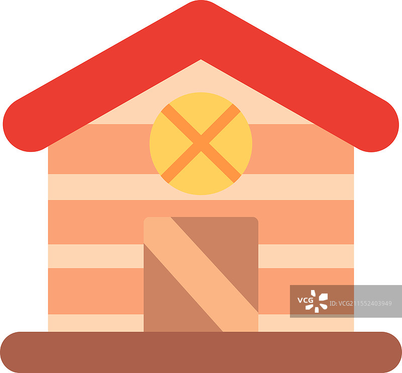 平面图标设计的棚子图片素材