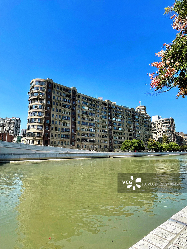 苏河湾风景图片素材