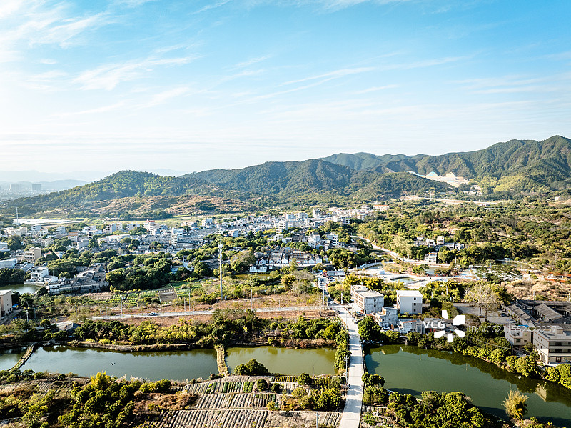 中国广东省揭阳市揭东区新寮村黄旭华旧居图片素材