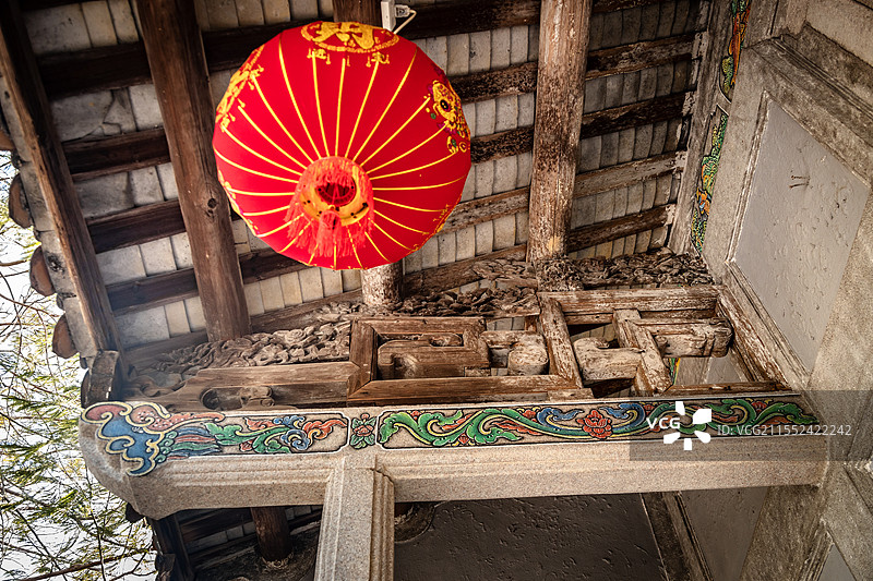 中国广东省揭阳市揭东区新寮村黄旭华旧居图片素材