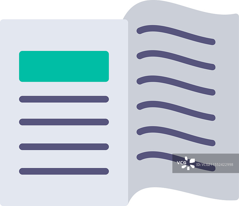 书籍扁平图标设计图片素材