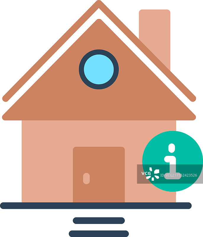 信息点平面图标设计图片素材