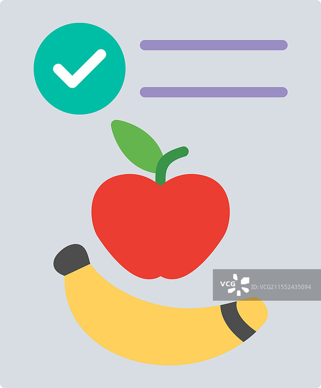 饮食扁平图标设计图片素材