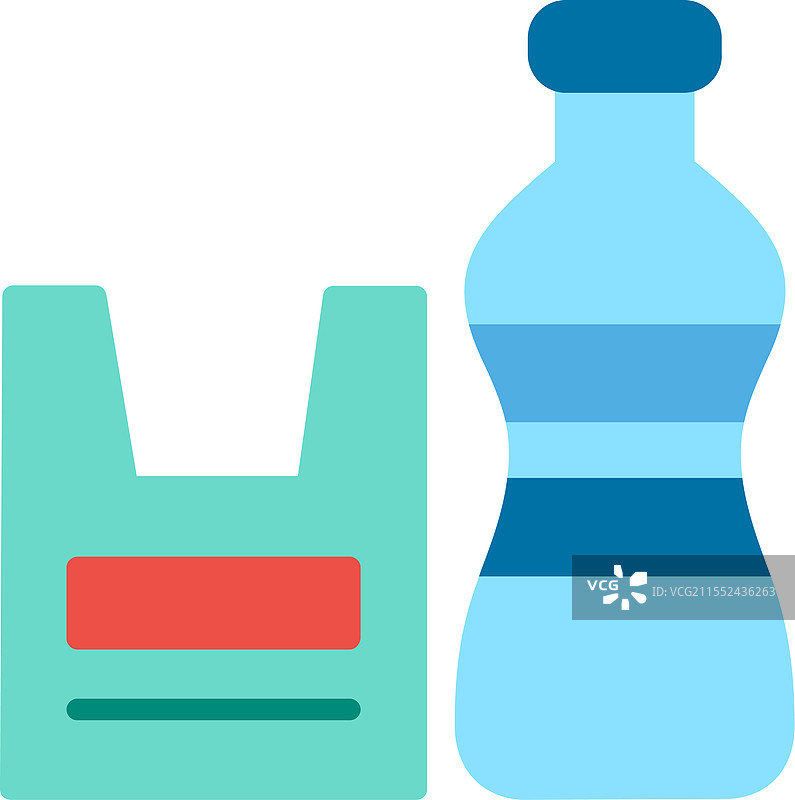 塑料扁平图标设计图片素材