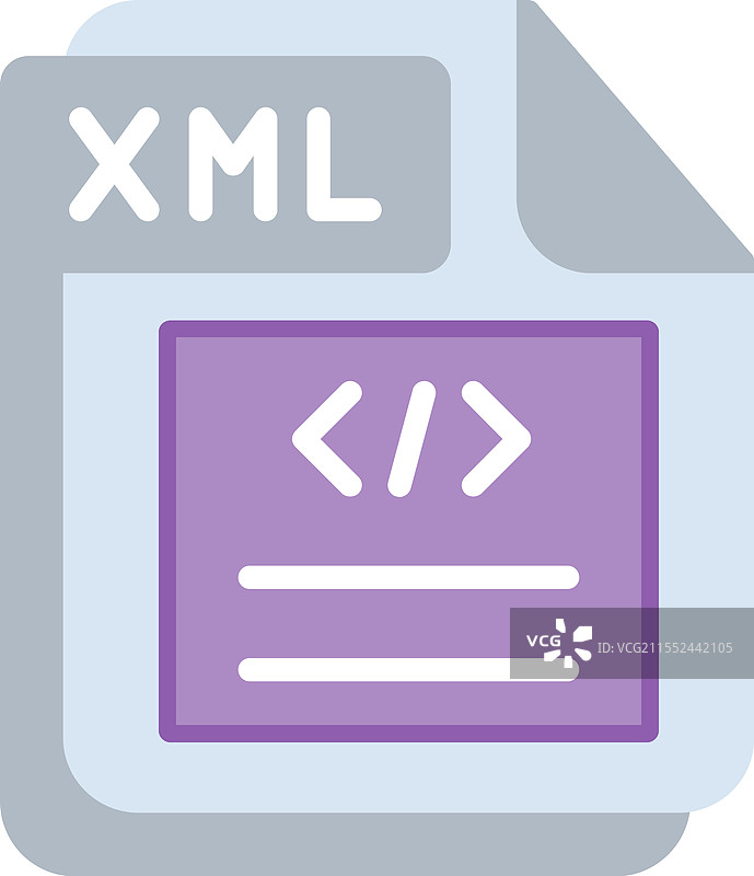 XML扁平图标设计图片素材