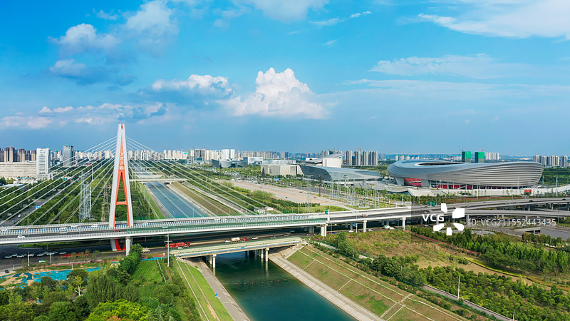 河南郑州CCD奥体中心图片素材