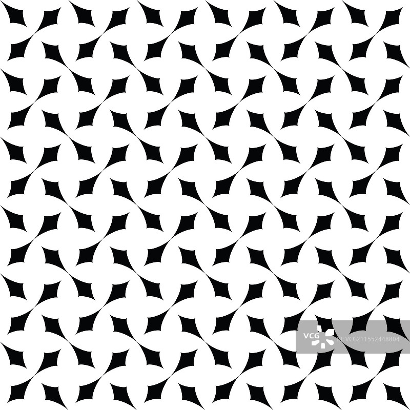 无缝的四角星几何图案图片素材