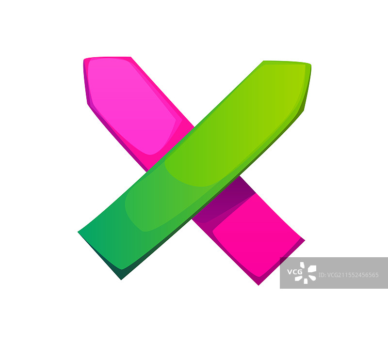 学校教育字体页面书签字母X图片素材