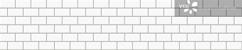 白色砖墙纹理装饰厨房图片素材