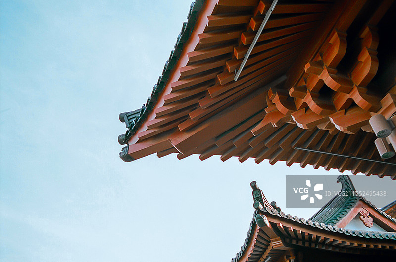 古建筑檐角图片素材