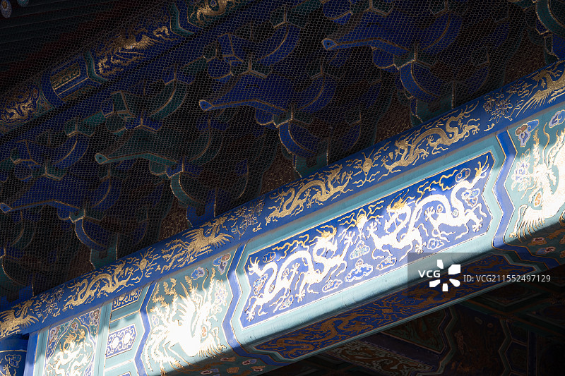 北京天坛公园 祈年殿 春节旅游图片素材