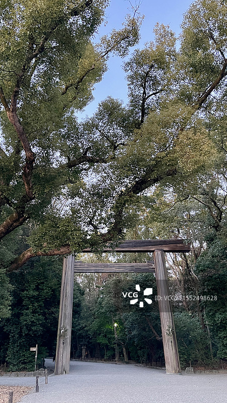 热田神宫鸟居图片素材