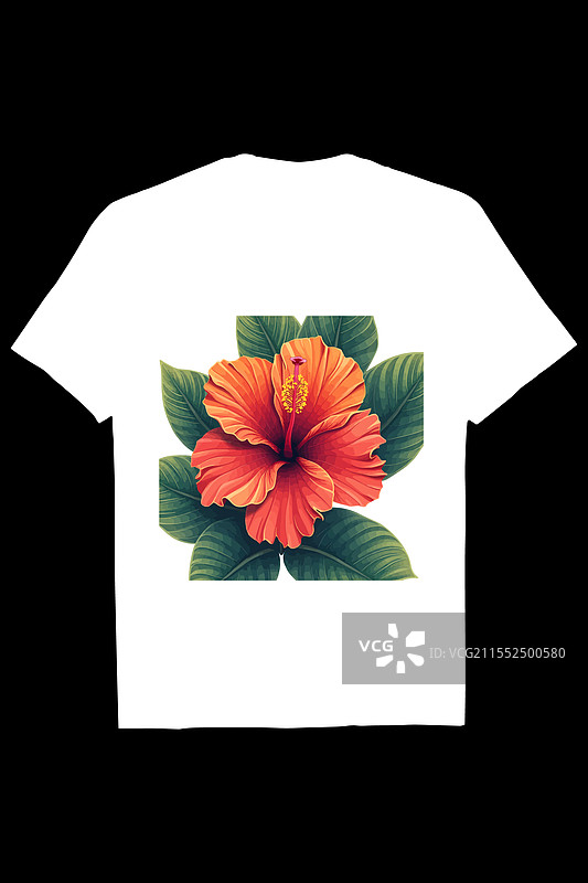 木槿花艺术图片素材