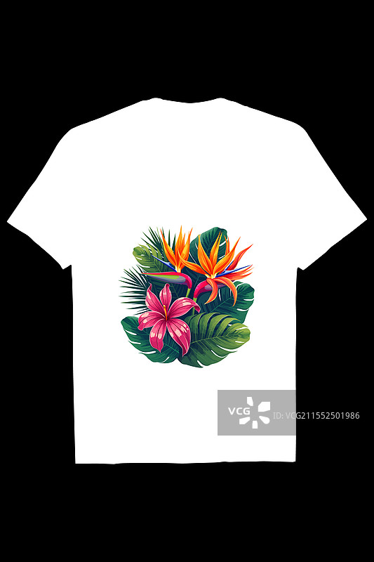 热带花卉艺术的天堂图片素材