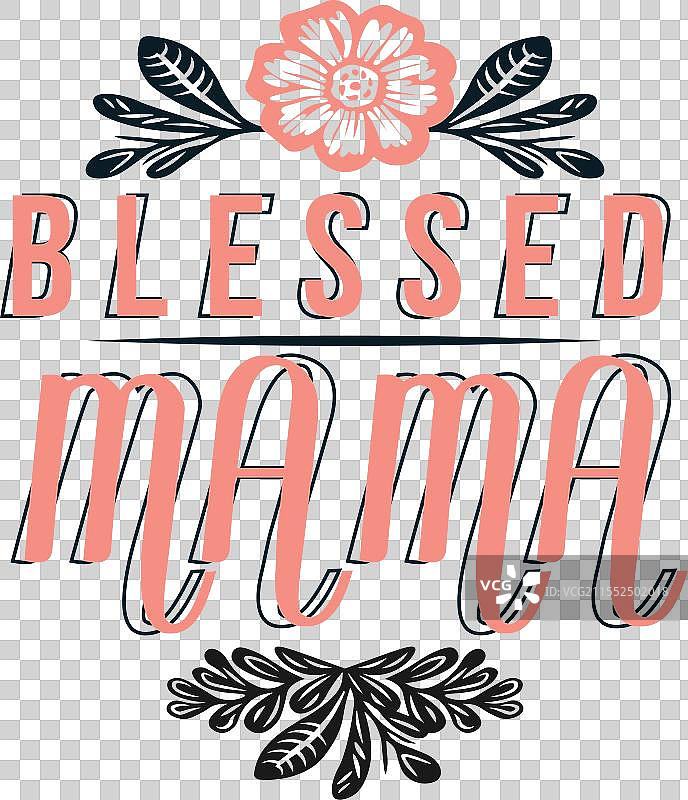 母亲节T恤设计图片素材