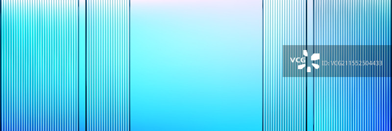 渐变蓝色的波纹玻璃面板图片素材