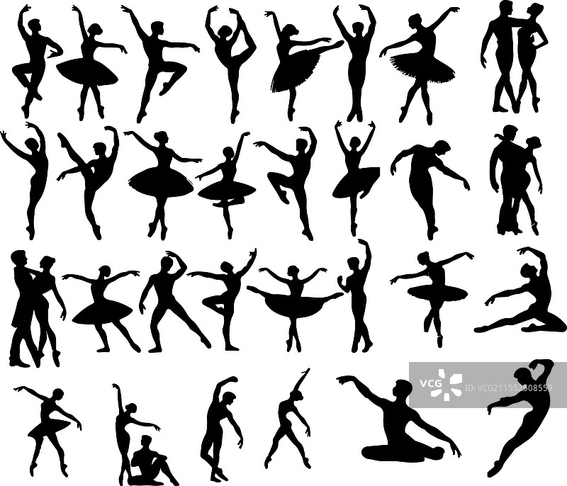 芭蕾舞者图片素材