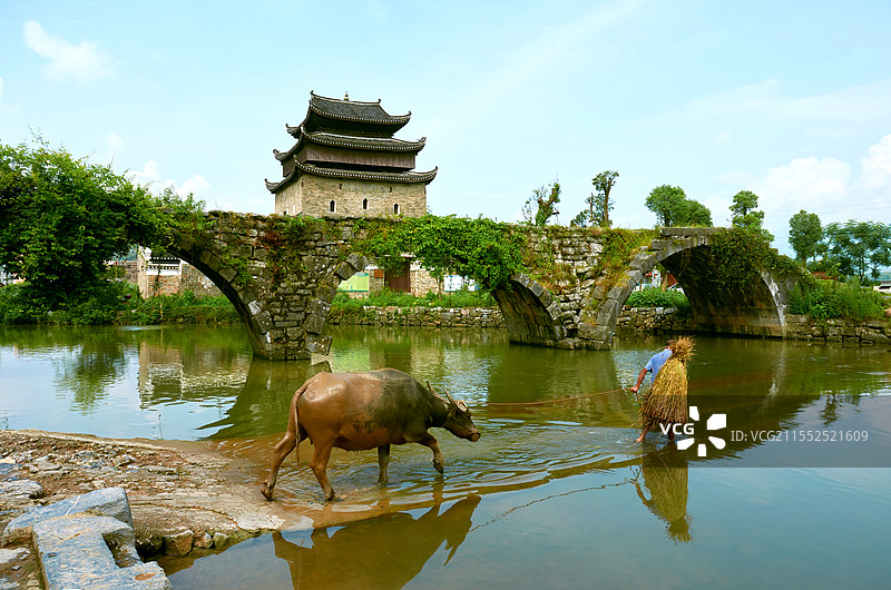 永州上甘棠古村图片素材