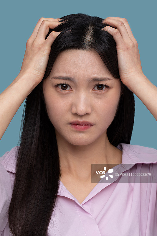 特写，抑郁，压力，倦怠综合症图片素材