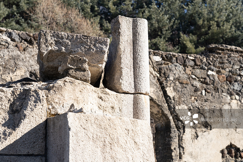 韩国文化遗产，韩国战争，历史战争，现代与当代韩国历史，旧铁原第一教会图片素材