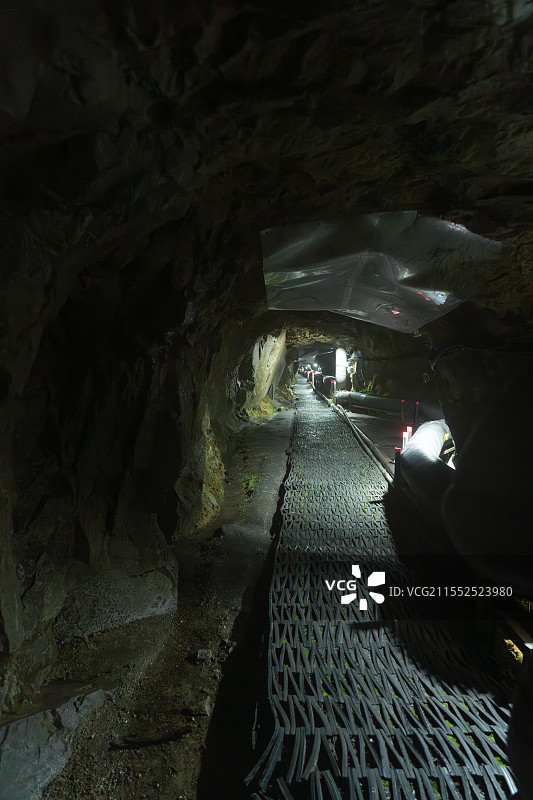 韩国文化遗产，韩国战争，历史战争，现代与当代韩国历史，第二条隧道图片素材