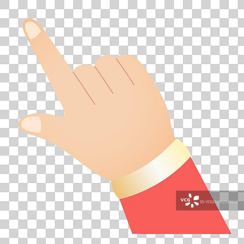 手指滑动刮奖插画元素图片素材