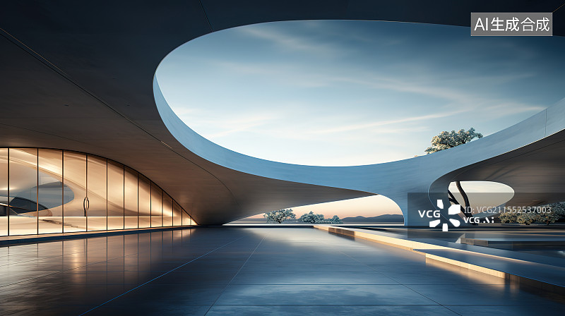 【AI数字艺术】空间背景图片素材