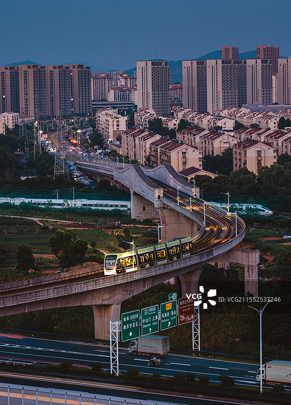 南京之立体交通图片素材