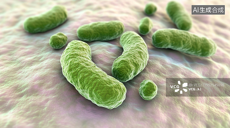 【AI数字艺术】病毒细菌3D素材图片图片素材