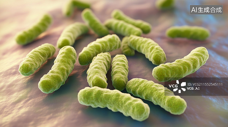 【AI数字艺术】病毒细菌3D素材图片图片素材