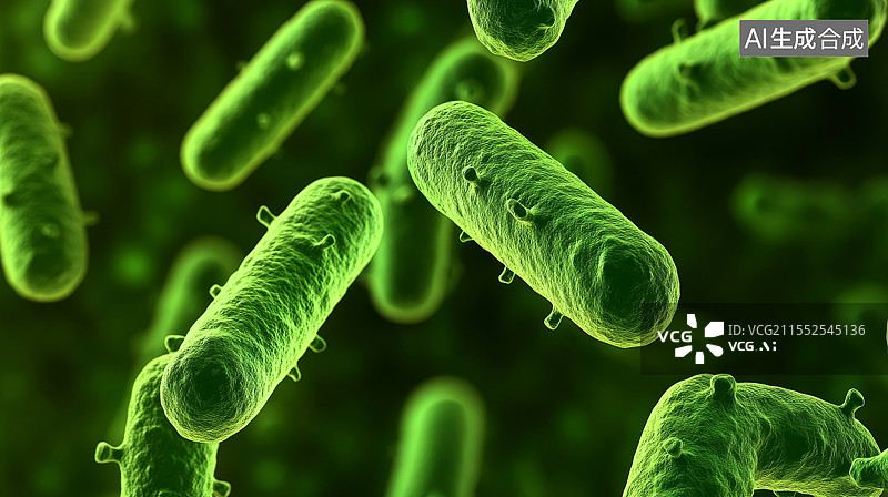 【AI数字艺术】病毒细菌3D素材图片图片素材