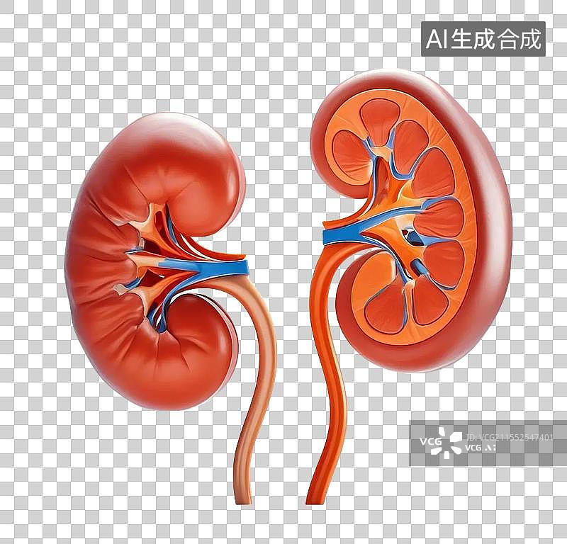 【AI数字艺术】3D风格世界肾脏日模型免抠元素图片素材