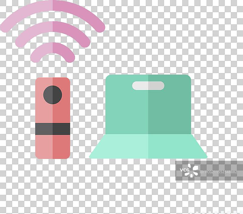 与远程办公相关的图标图片素材