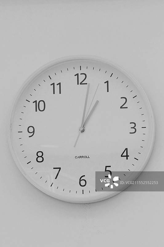 静物白色时钟图片素材