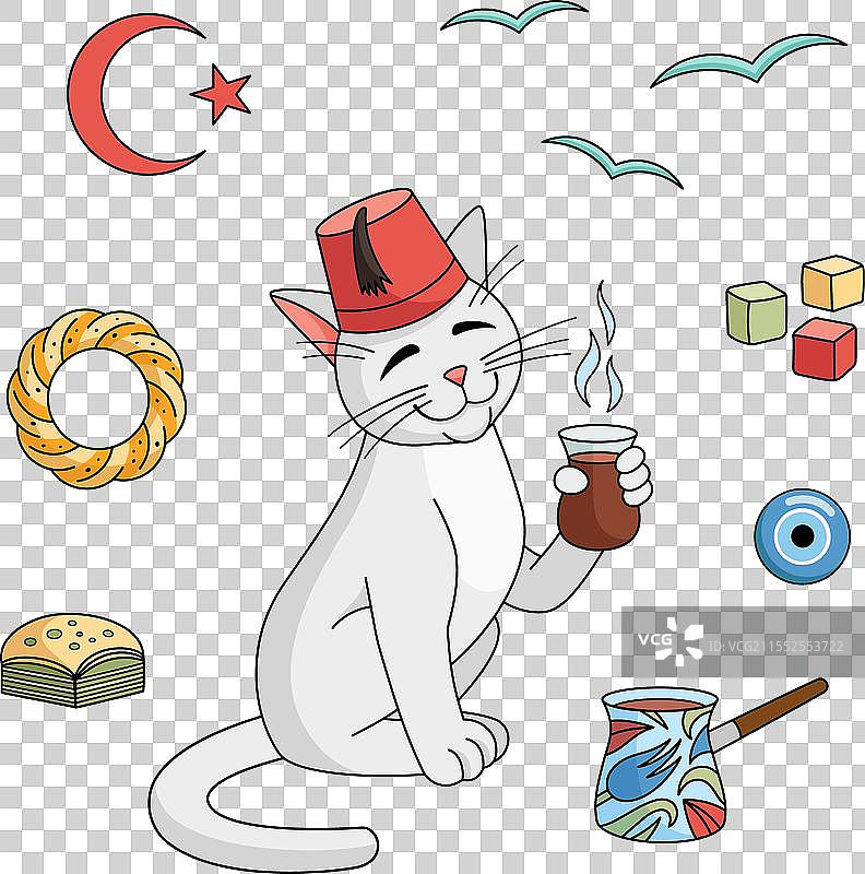 土耳其属性集合图片素材