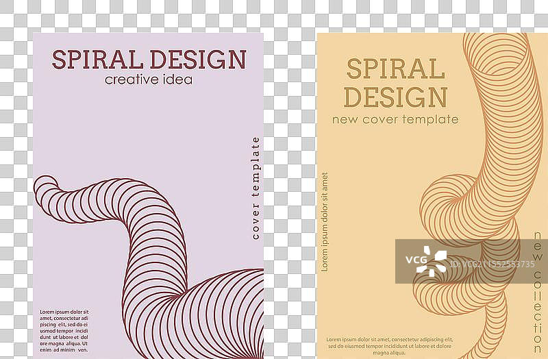 三维螺旋效果的动态形状图片素材