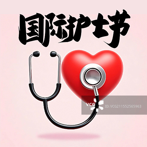 【AI数字艺术】3D风格国际护士节海报banner公众号配图图片素材
