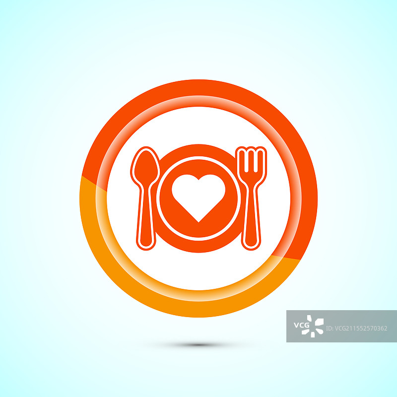 健康饮食图标设计 健康食品标志图片素材