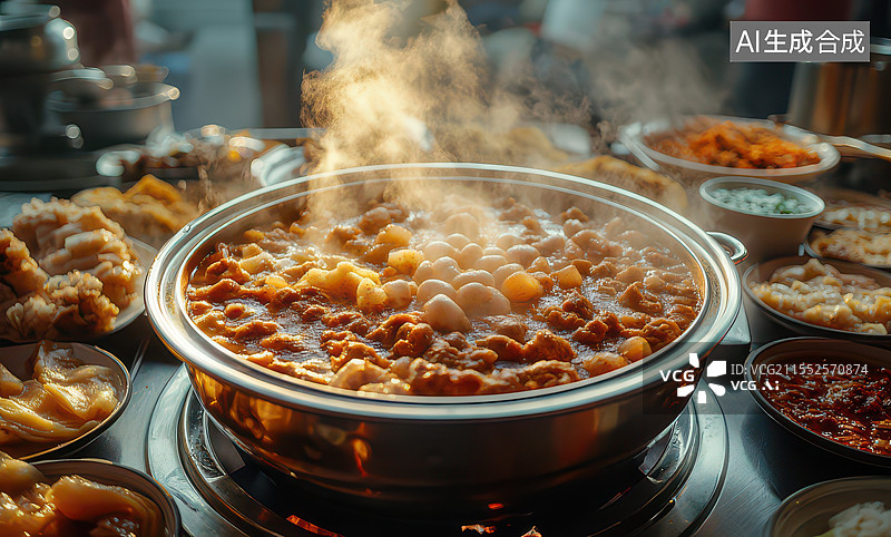 【AI数字艺术】火锅图片素材