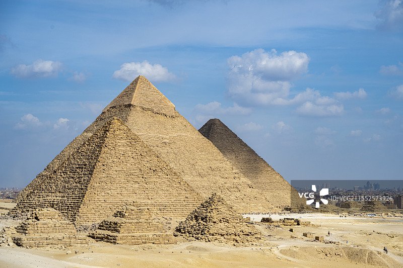 埃及吉萨金字塔风光图片素材