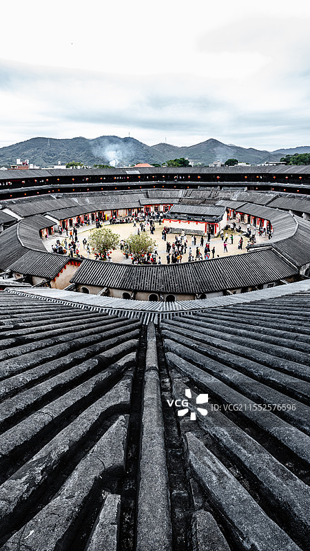 中国广东省潮州市饶平县三饶镇道韵楼图片素材