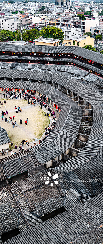 中国广东省潮州市饶平县三饶镇道韵楼图片素材