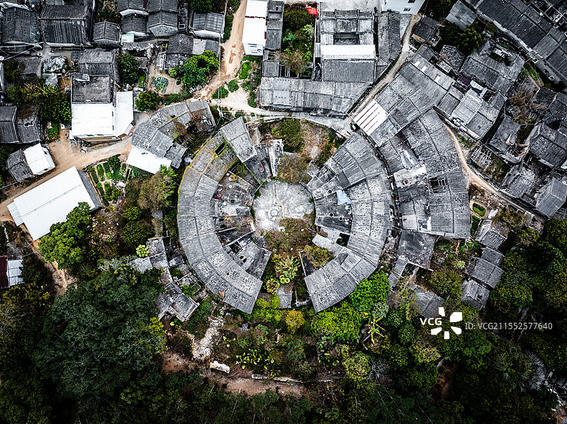 中国广东省潮州市饶平县浮山镇荔林村图片素材