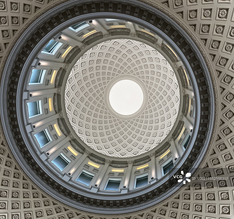 圆形罗马拱顶图片素材