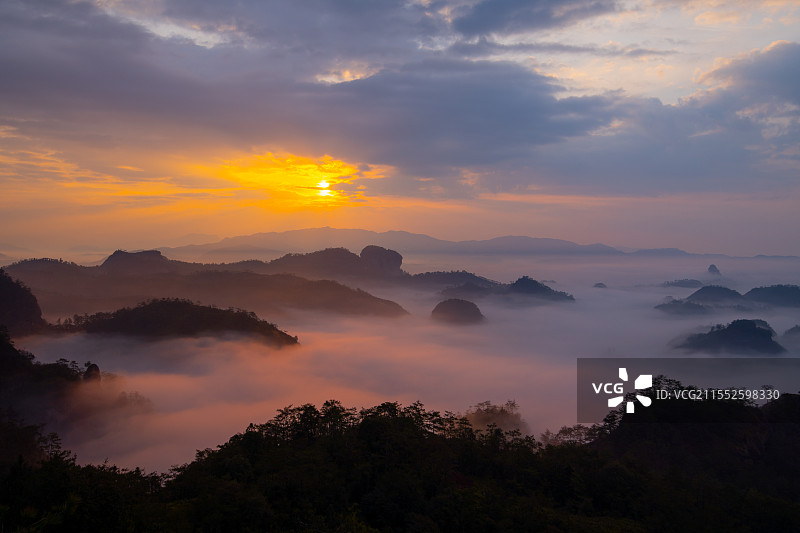 武夷山-猪肝岩图片素材