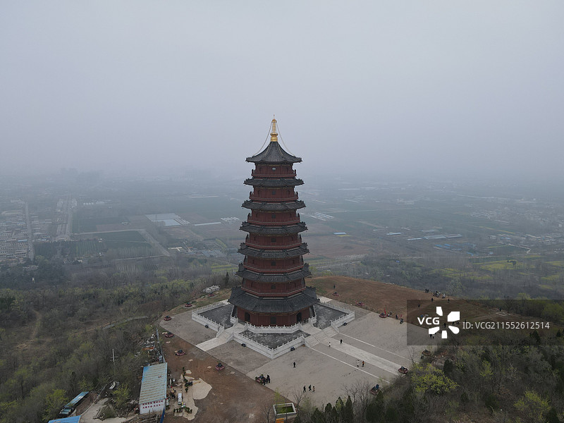 襄城首山、襄城古城图片素材