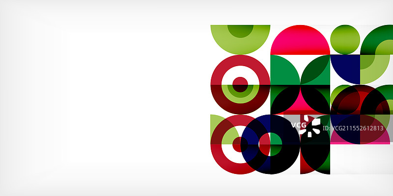 极简几何抽象背景圆形图片素材