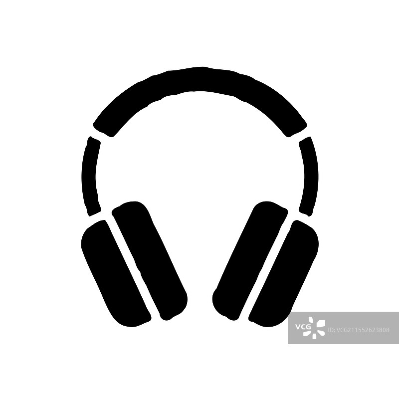 耳机图标，音频音乐的概念图片素材