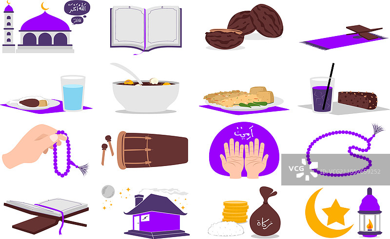 拉马丹快乐图片素材