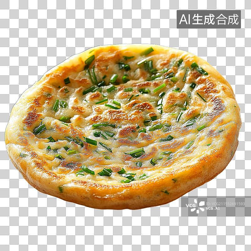 【AI数字艺术】发面葱油饼 葱花饼 发面饼 香葱饼烙饼 面饼 手撕饼千层饼图片素材